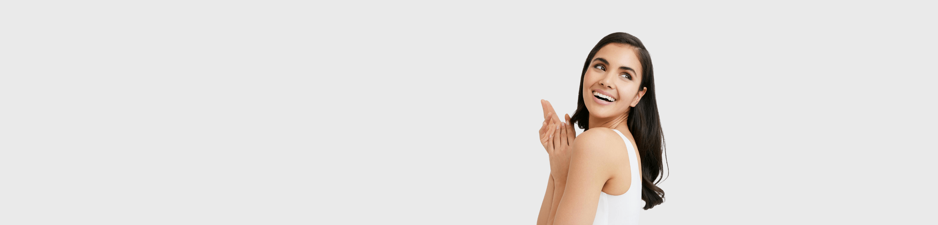 woman smiling - Eucerin