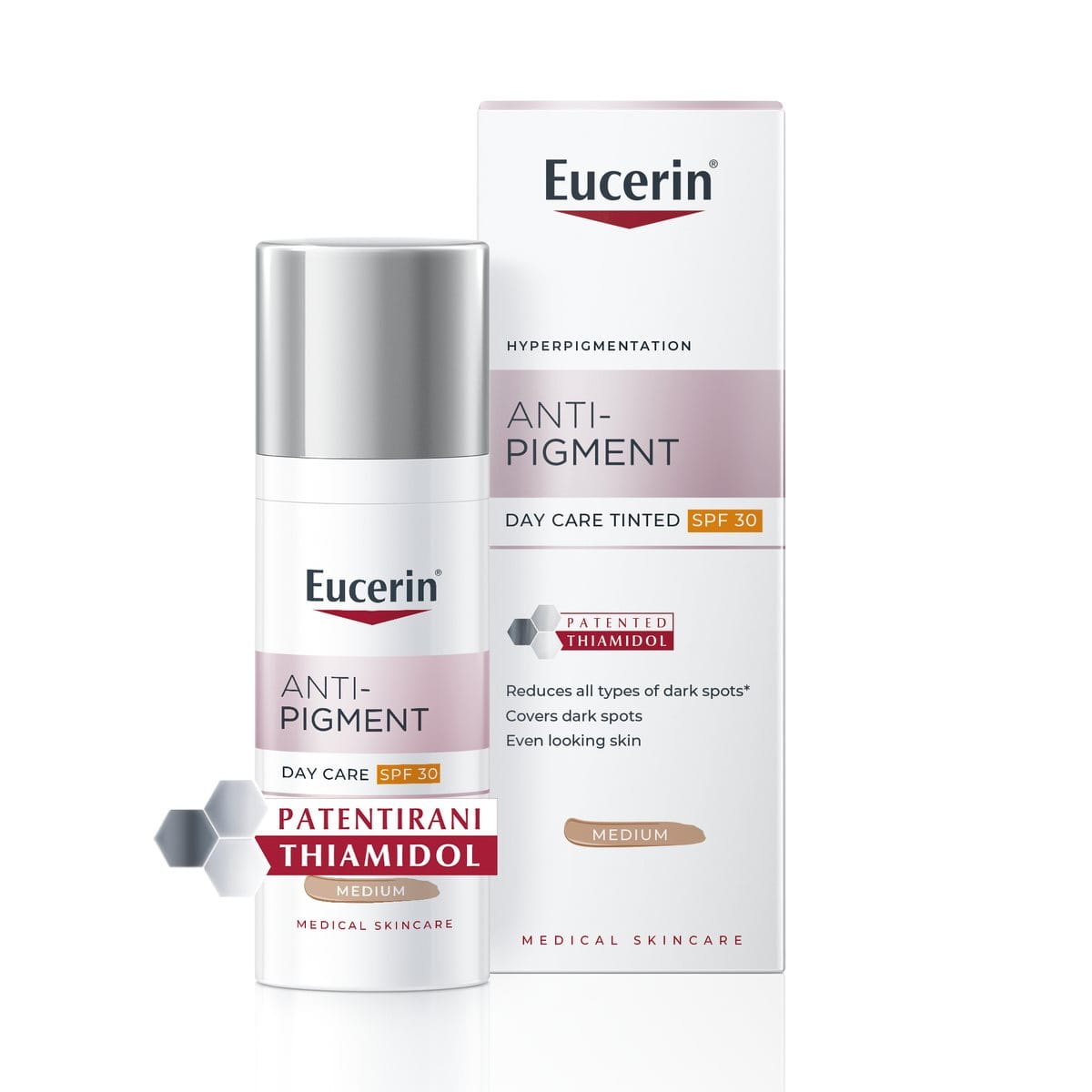 Anti-Pigment dnevna tonirana njega SPF 30, srednje tamna nijansa