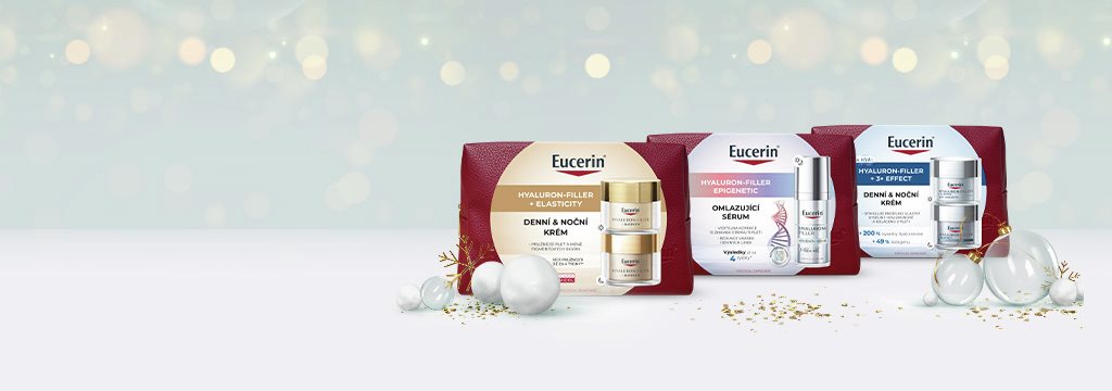 vánoční taštičky Eucerin