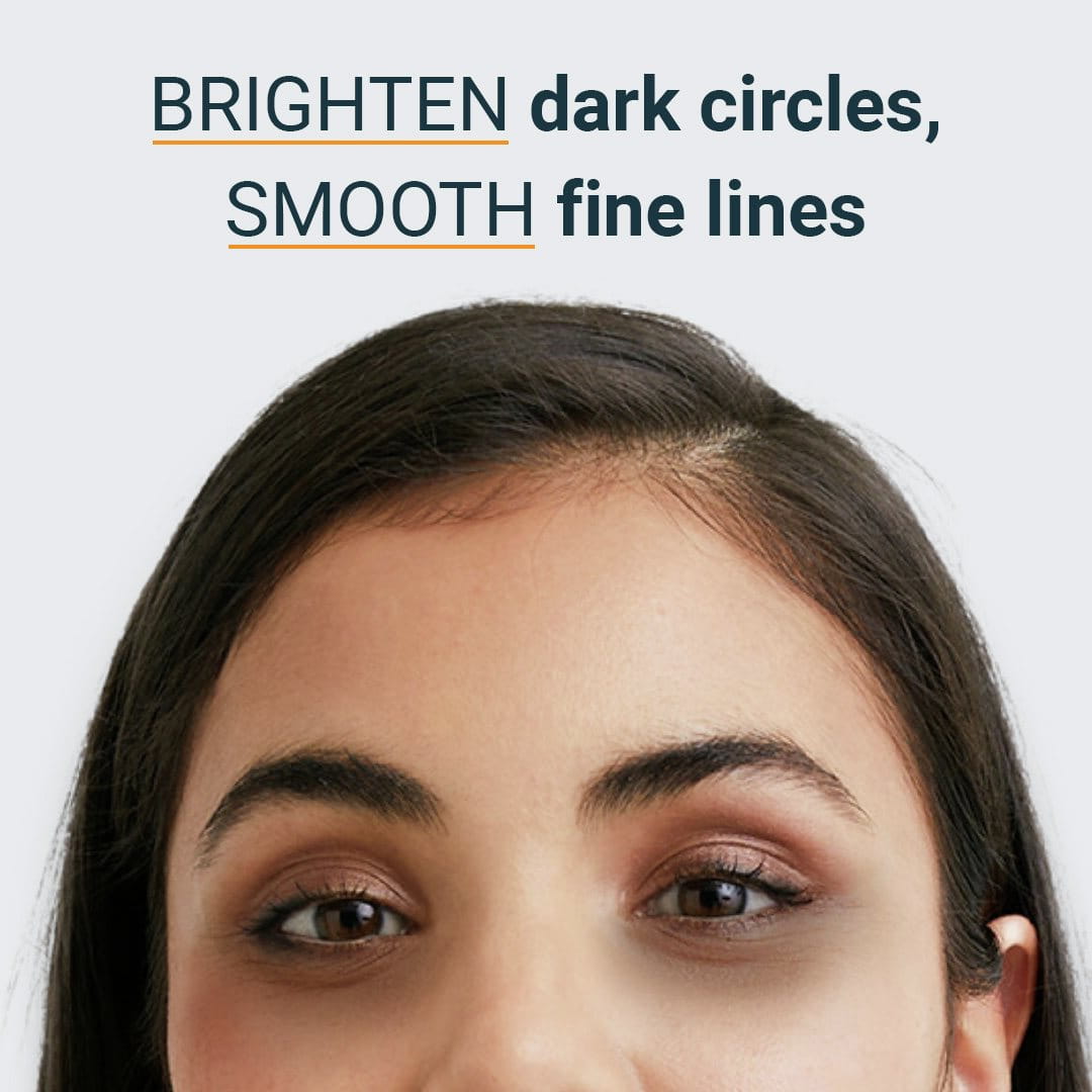 Under eye dark circle skincare