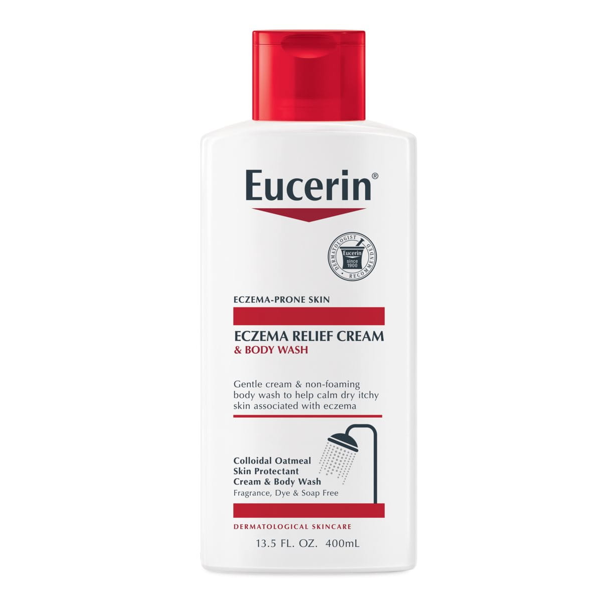 Eczema Relief Cream Body Wash, 13.5 Fl Oz
