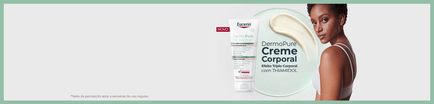 Reduz acne corporal e suas manchas
