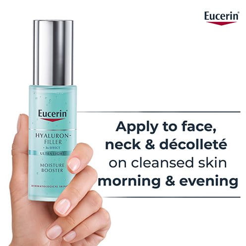 How to Use Eucerin Hyaluron-Filler Moisture Booster Gel
