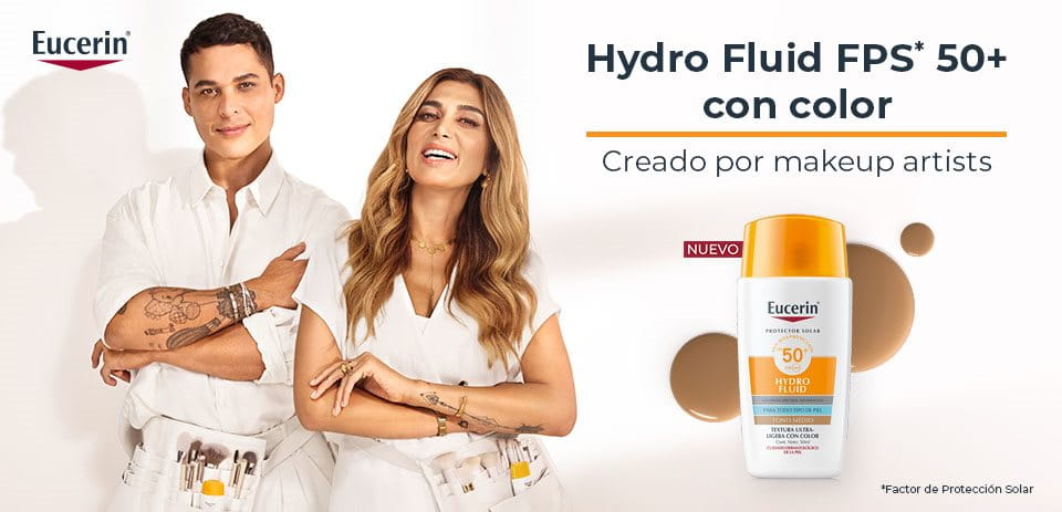 Protector solar con color desarrollado por maquilladores