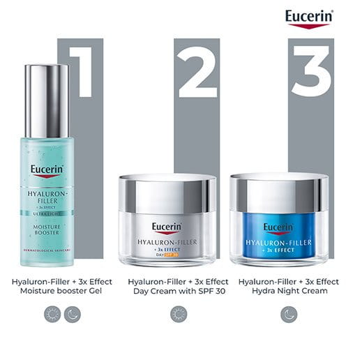 Hyaluron-Filler Moisture Booster Night Face Routine