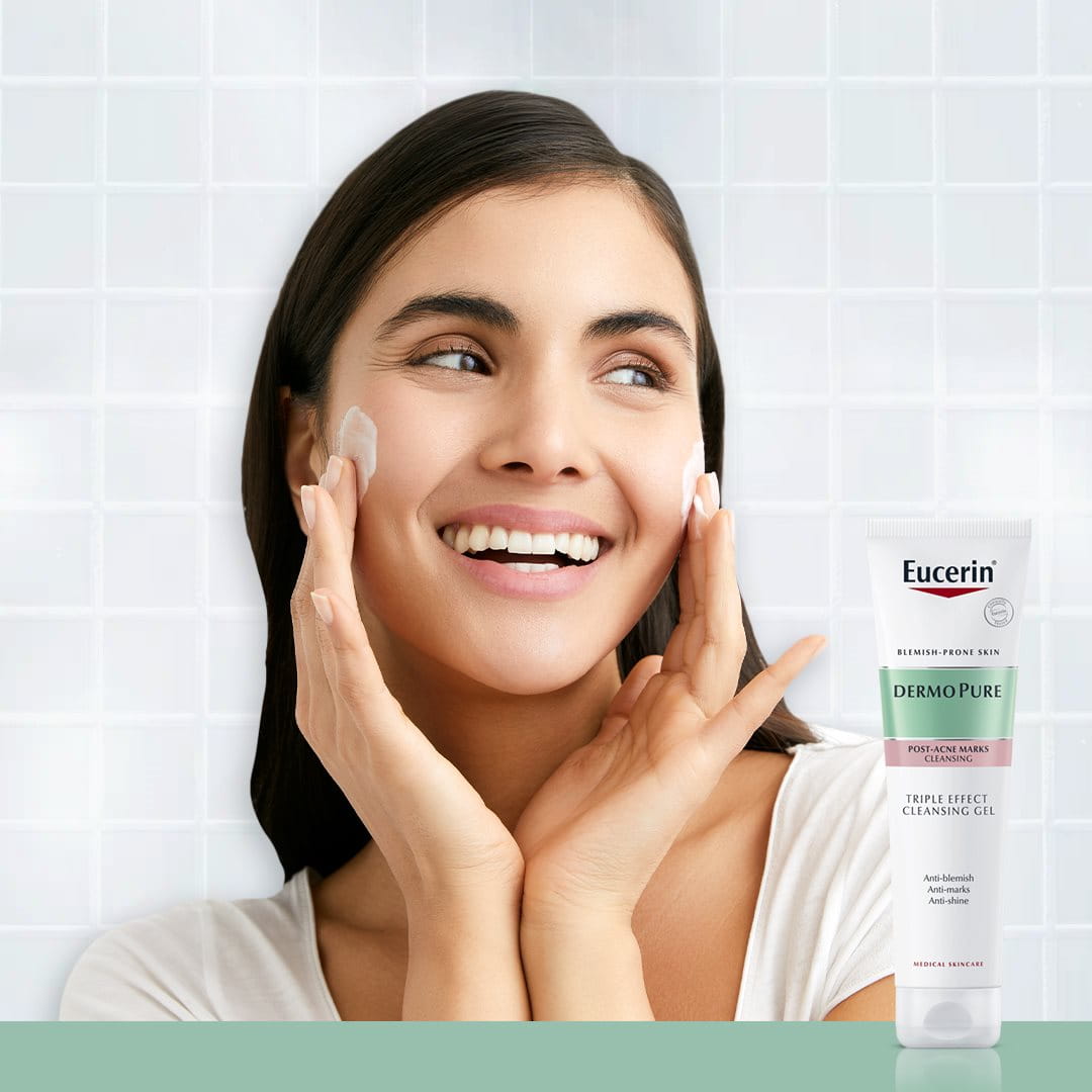 Double cleansing skincare