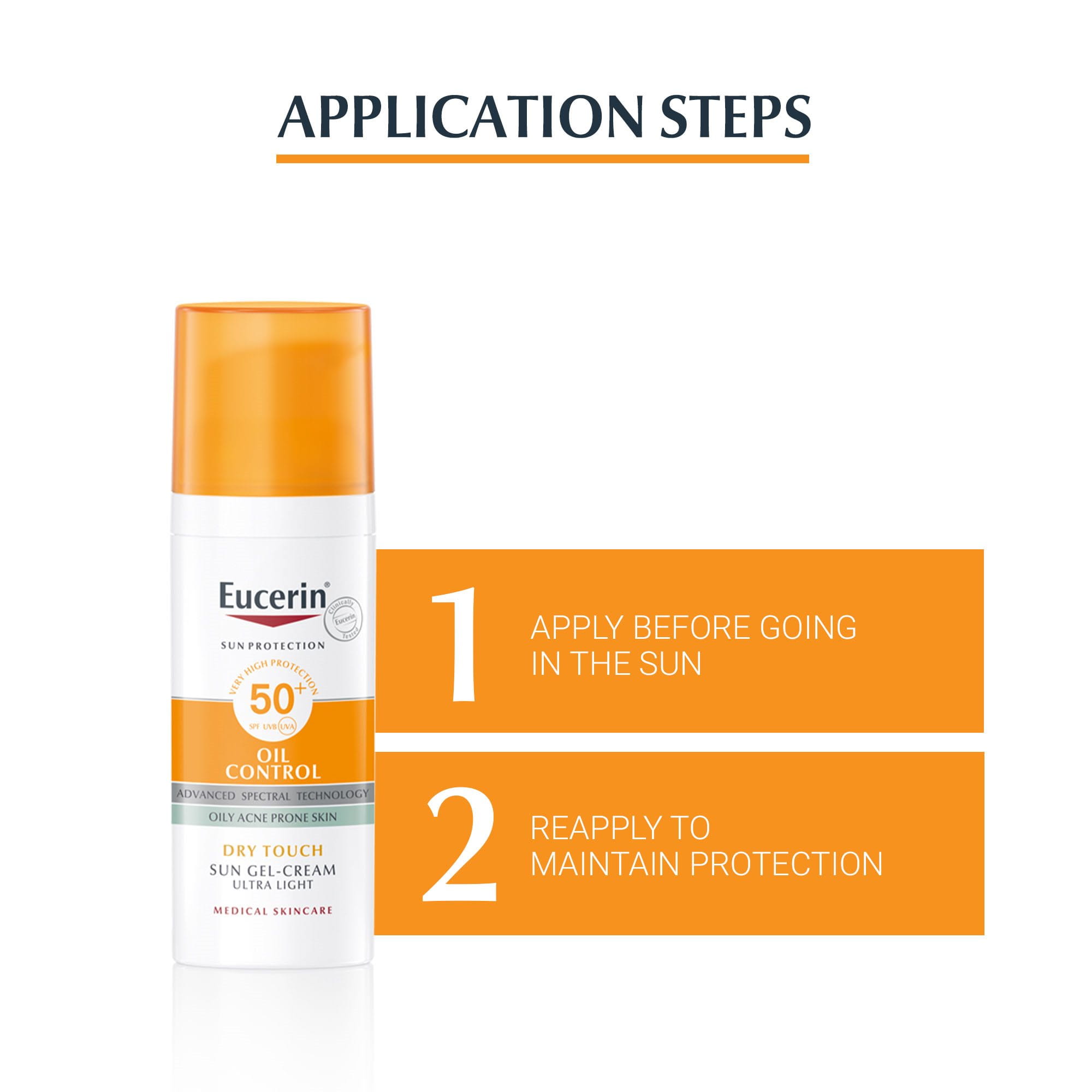 Clear Skin Face Sunscreen Lotion SPF 50 - Eucerin Sun