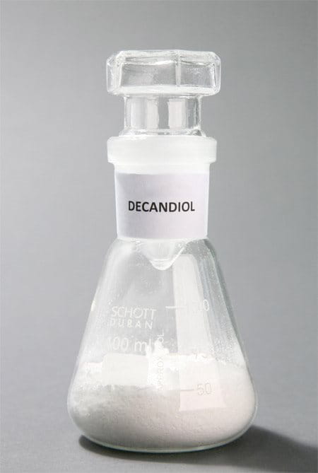 conical flask with Decandiol