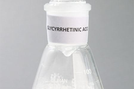 conical flask with Glycyrrhetinic Acid 