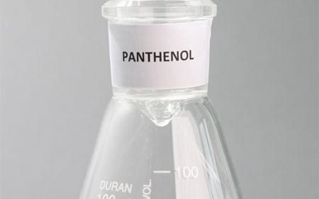 conical flask with Panthenol
