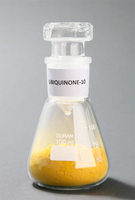 conical flask with Coenzyme Q10