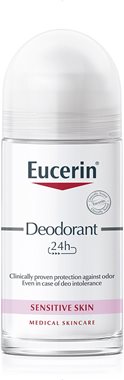 Кульковий дезодорант Eucerin 24 години захисту для гіпер-чутливої та схильної до алергічних реакцій шкіри