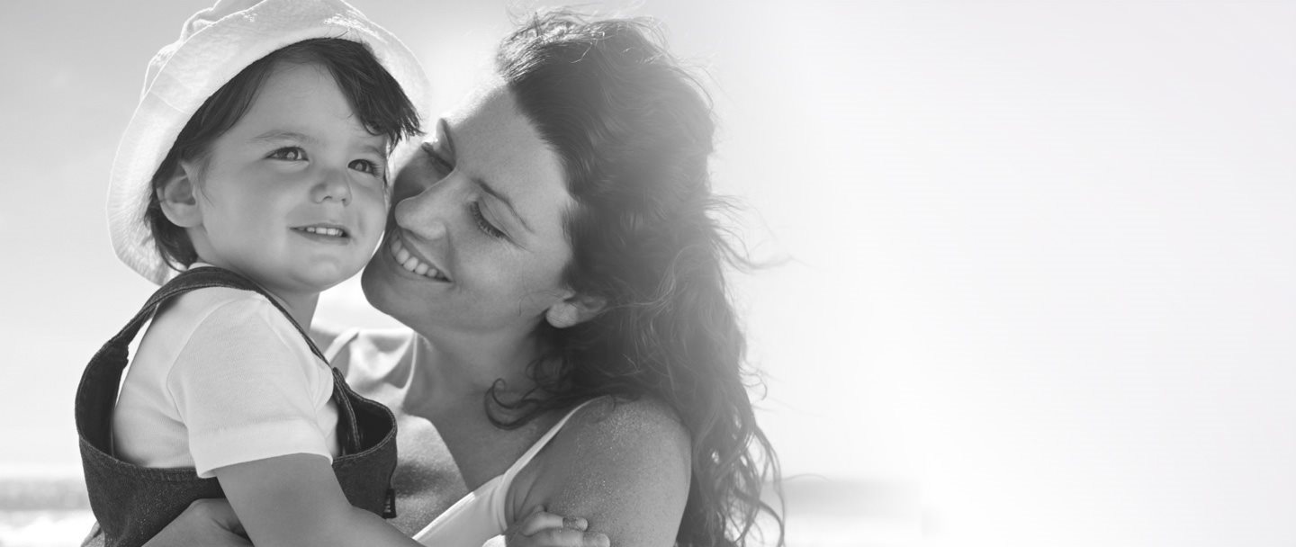 Mother with her child