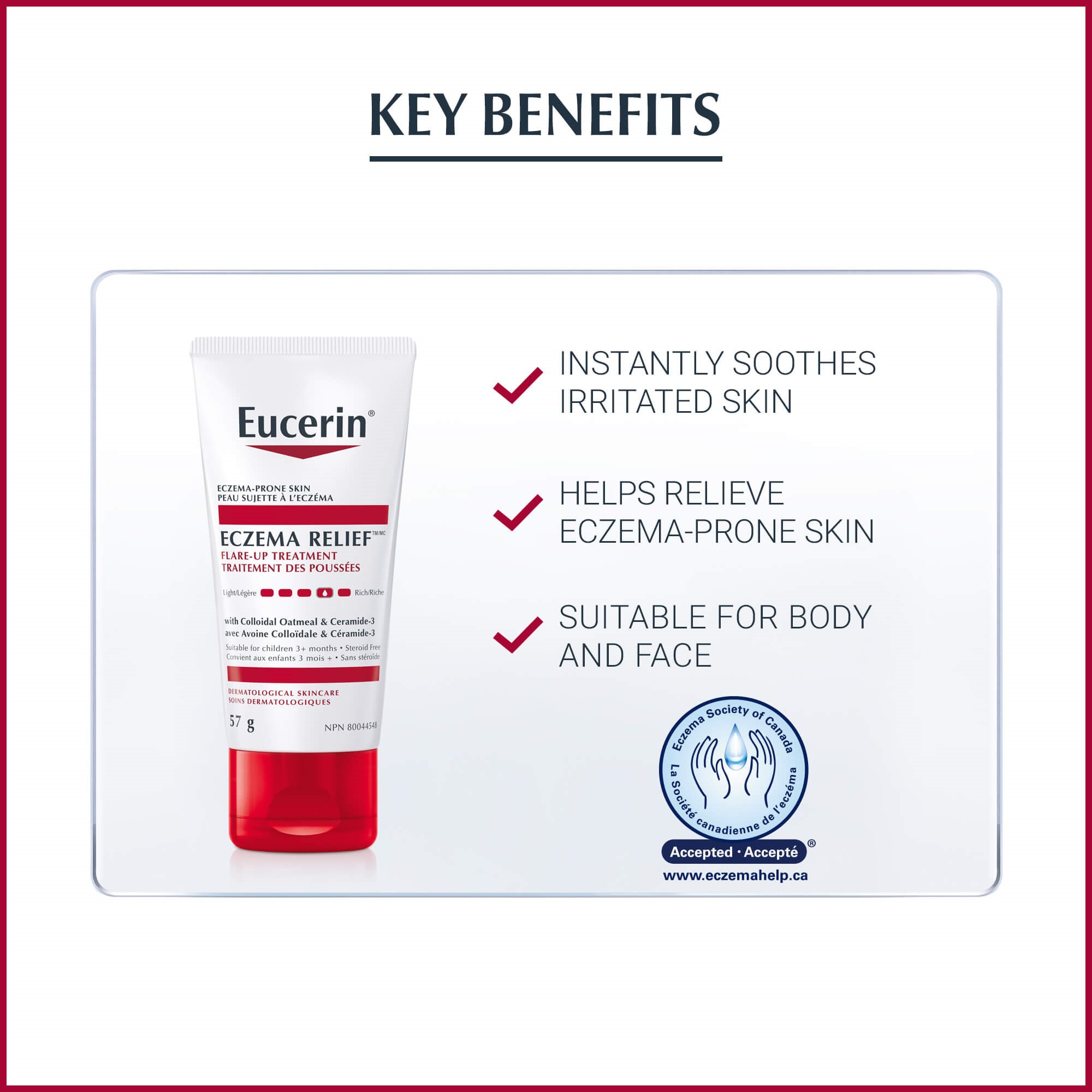 Eucerin eczema on sale relief cream