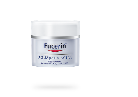 Eucerin AQUAporin ACTIVE con FPS 25 y protección UVA para todo tipo de piel