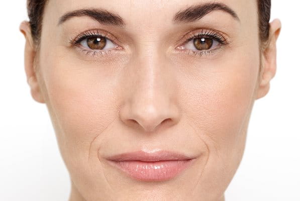 Zbliżenie na twarz kobiety