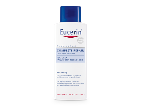 Насичений зволожуючий лосьйон для тіла для  дуже сухої шкіри Eucerin Complete Repair