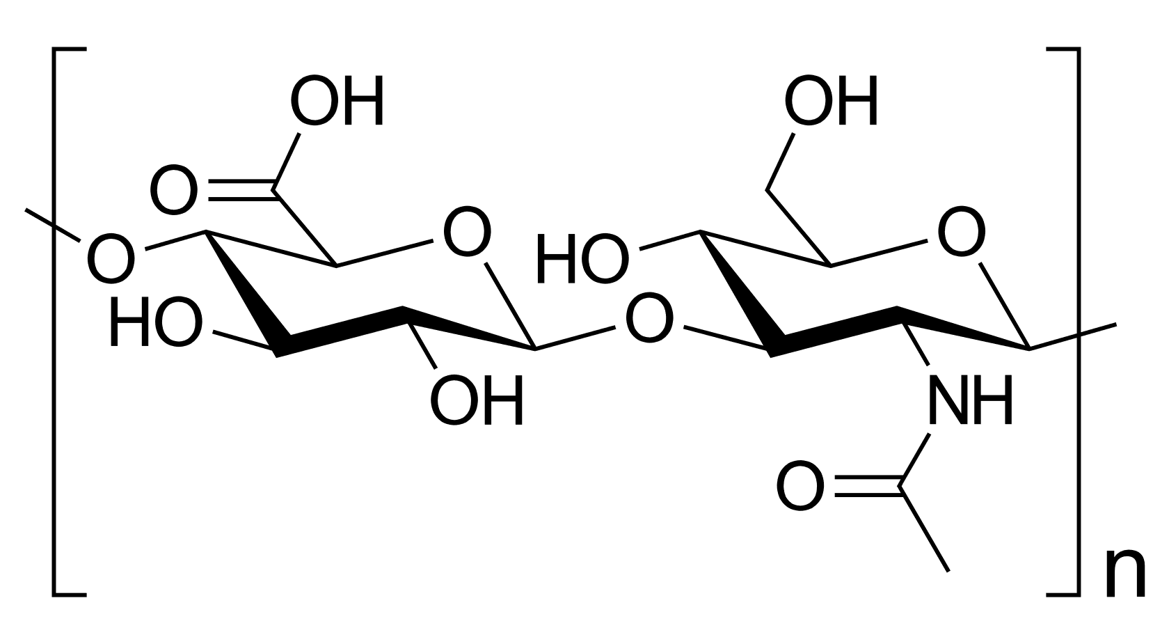 acido ialuronico molecola