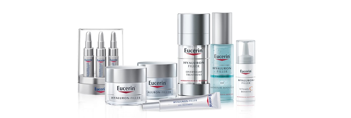 Eucerin Hyaluron Filler range