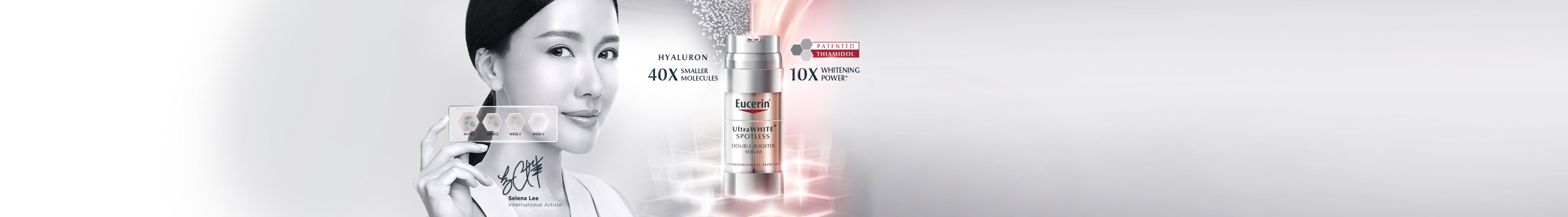 Eucerin Spotless Brightening Range banner