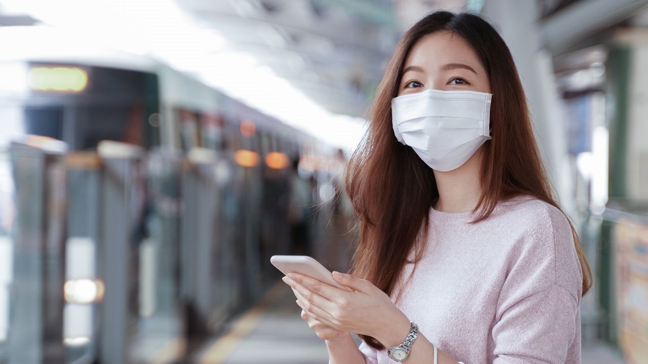 สิวแพ้แมส