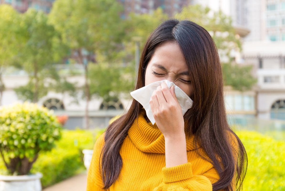 แพ้ อากาศ