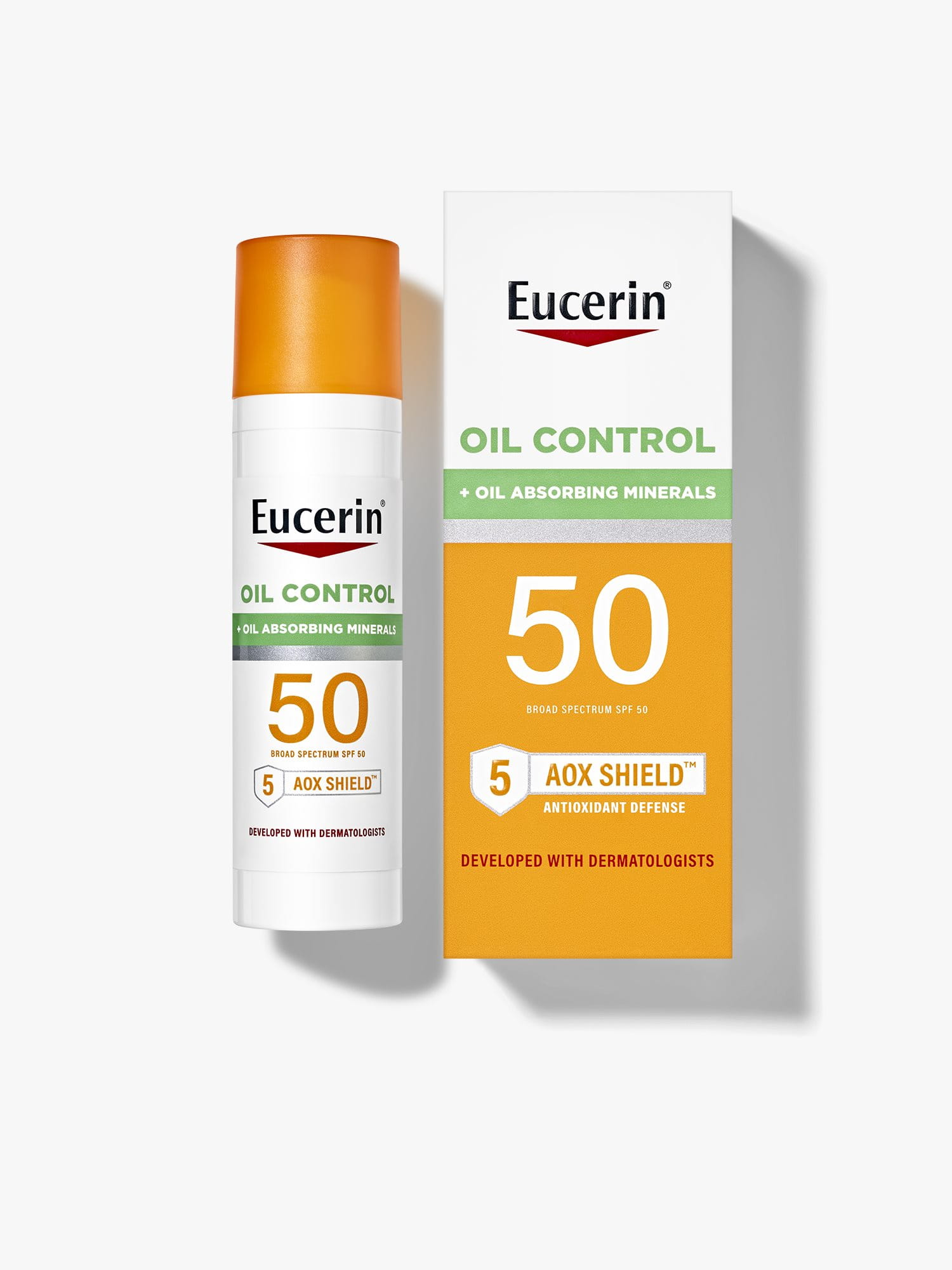 EUCERIN Oil Control Sunscreen Face Lotion SPF 50 0.35 oz sample size From  Derm