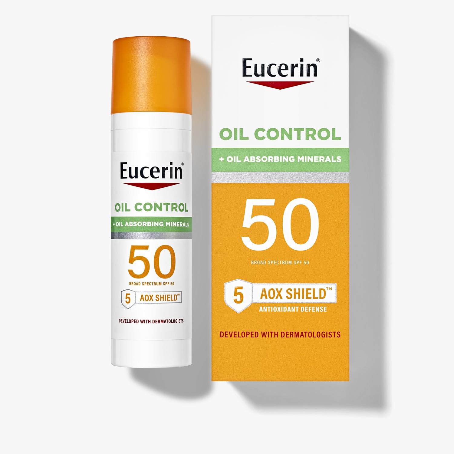 Eucerin Oil Control Dry Touch Sun Gel Cream Ultra Light Acne Skin SPF50+  50mlNIB