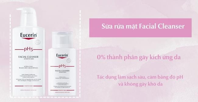 Sữa rửa mặt Facial Cleanser cho da khô