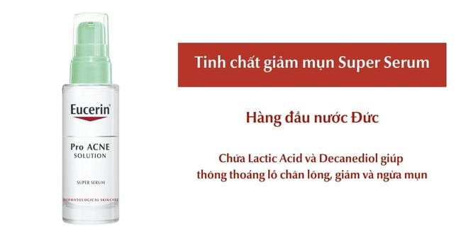 Tinh chất giảm mụn Super Serum từ Eucerin