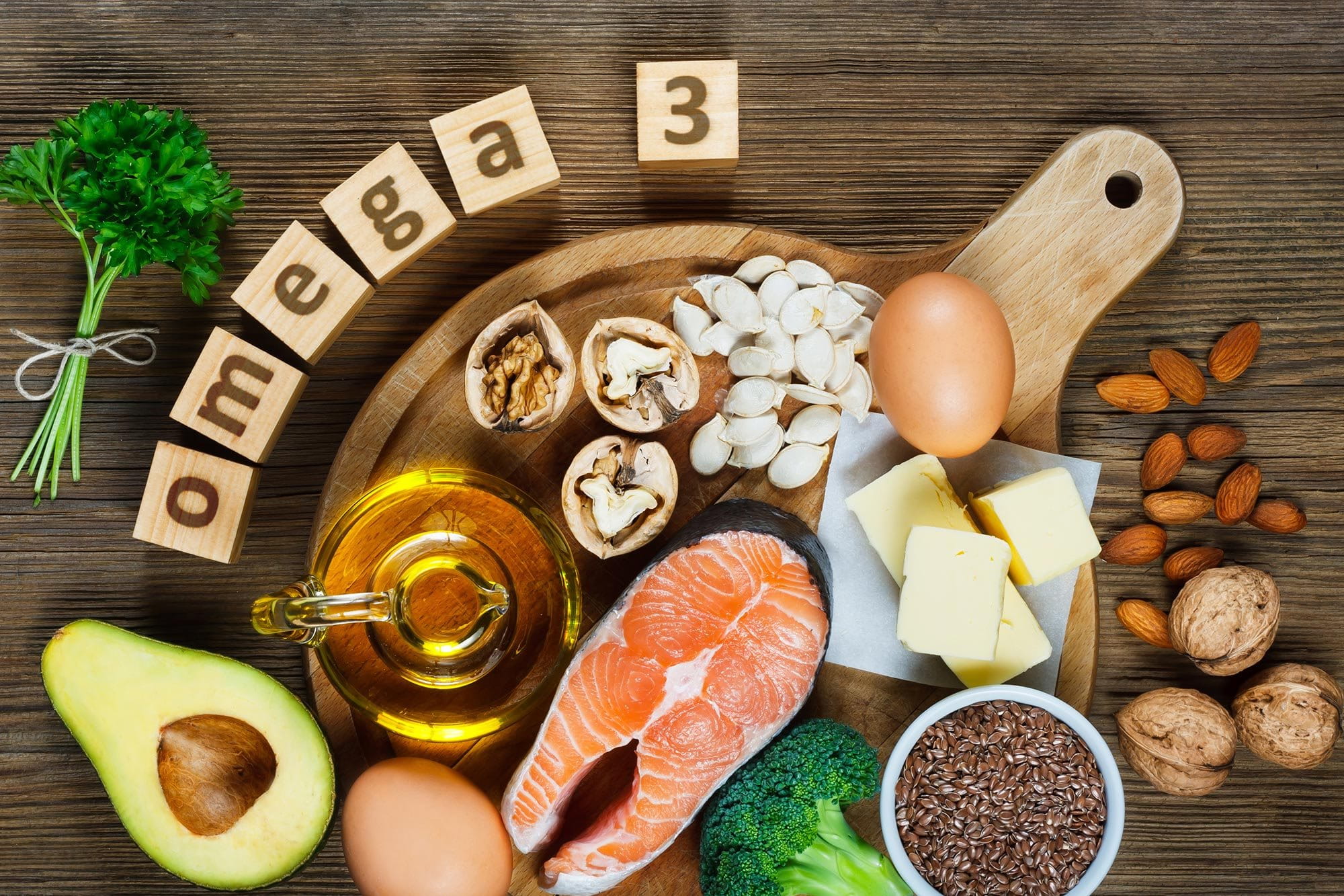 Các thực phẩm giàu Omega 3 có tác dụng hỗ trợ rất lớn trong việc điều trị mụn trứng cá