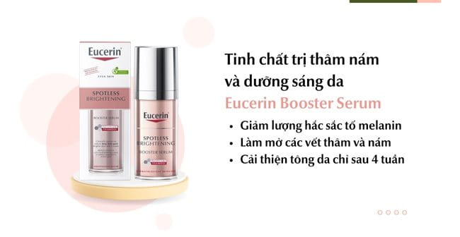 Tinh chất trị thâm nám và dưỡng sáng da Eucerin Booster Serum