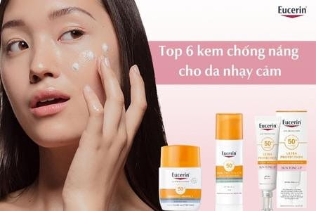 Kem chống nắng cho da nhạy cảm