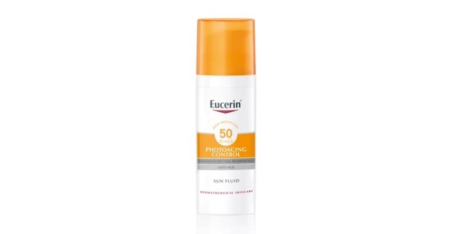 Kem chống nắng SPF50 ngăn ngừa lão hóa Eucerin Sun Fluid Photoaging Control