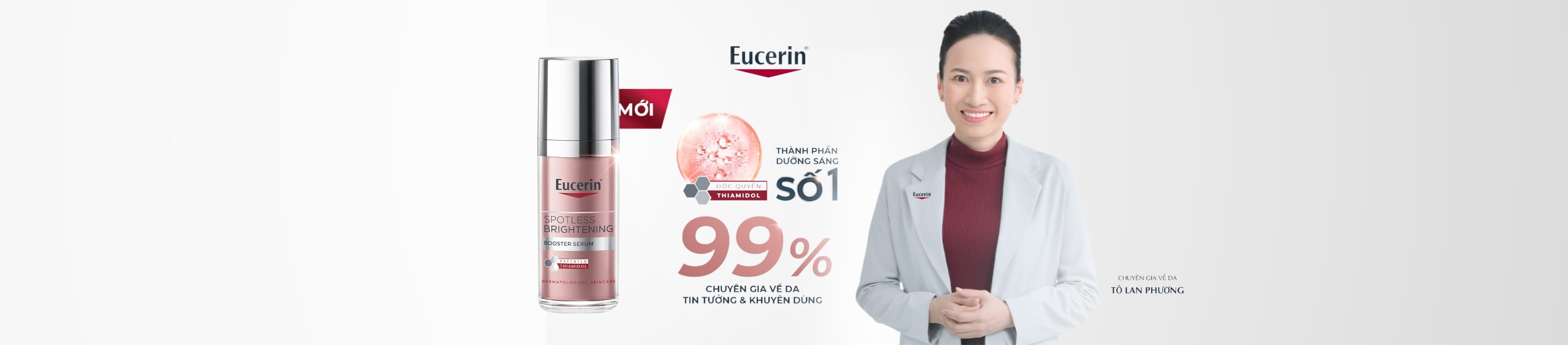 Dưỡng sáng số 1 cùng Eucerin Booster Serum