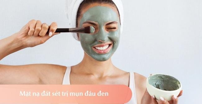 Mặt nạ đất sét trị mụn đầu đen