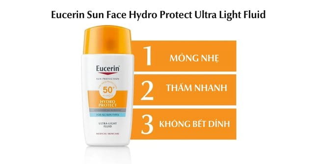 Kem chống nắng Sun Face Hydro Protect Ultra Light Fluid SPF 50+