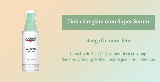 Tinh chất giảm mụn Super Serum hỗ trợ điều trị da nhạy cảm dễ nổi mụn