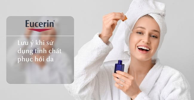 Lưu ý khi sử dụng tinh chất phục hồi da