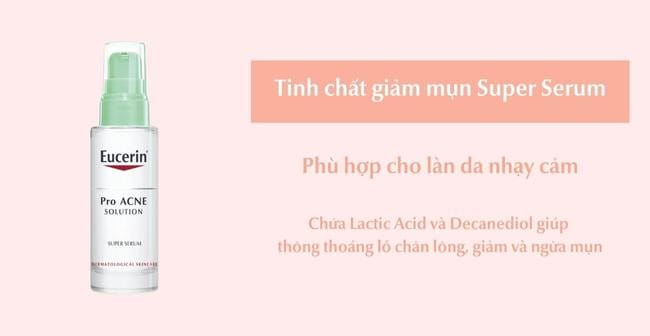 Tinh chất trị mụn cho da nhạy cảm Super Serum Eucerin