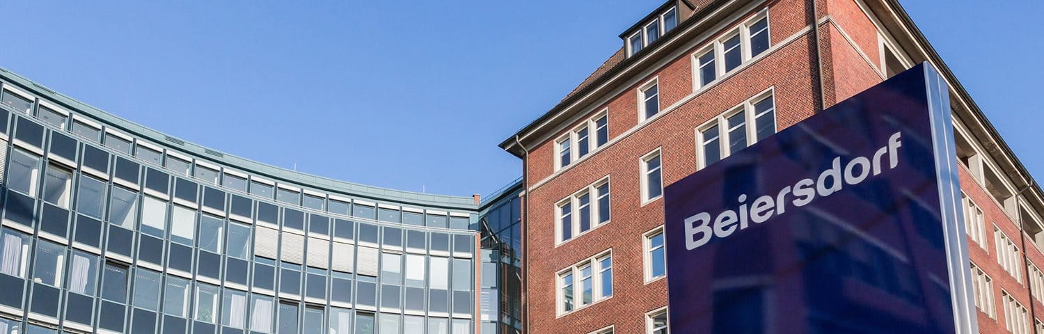 Beiersdorf headquarters banner - Elastoplast