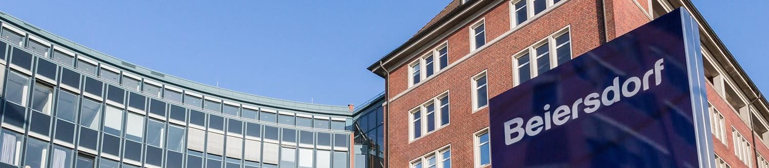 Beiersdorf headquarters banner - Elastoplast