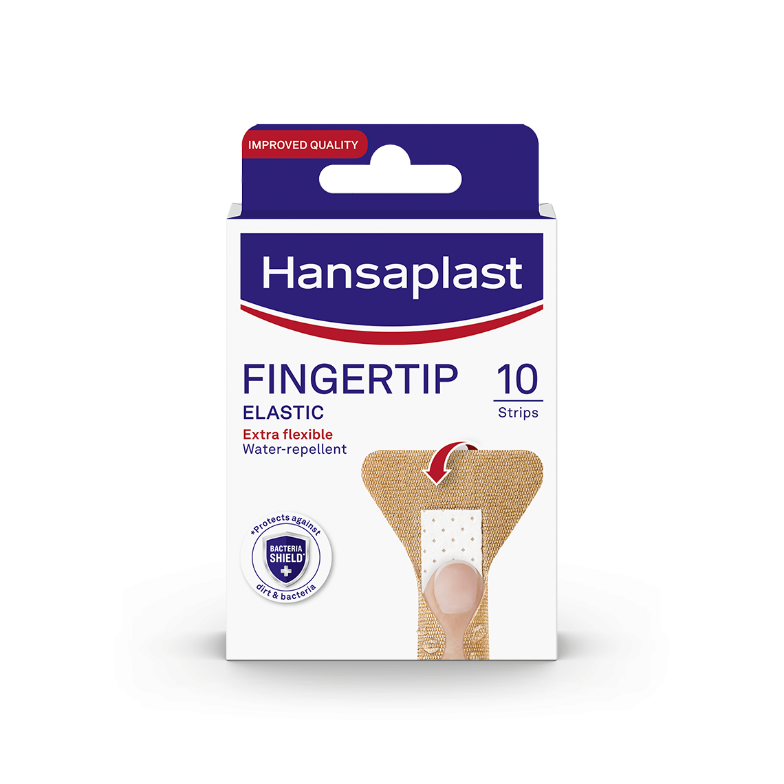 Hansaplast Elastic Fingertip Strips - Extra Flexible Wound Protection