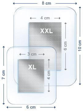 Hansaplast Aqua Protect XL/XXL MED+