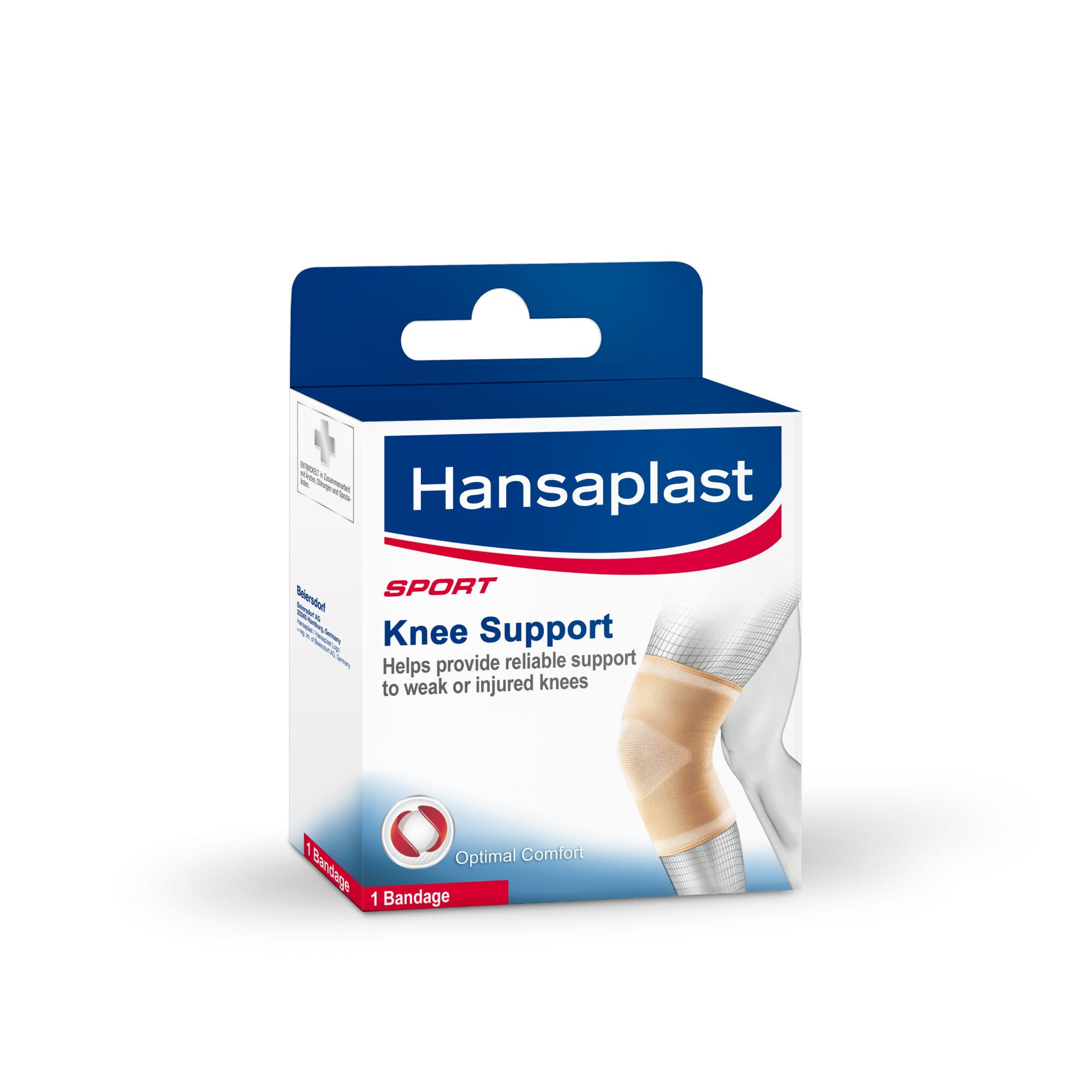 Hansaplast Knee Support Bandage - For Injured Knees