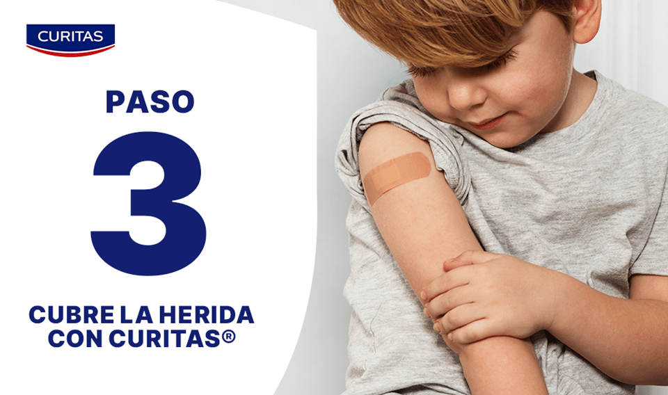 Como Curar Raspones Cortadas y raspones | Curitas®