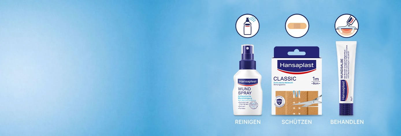 3 Schritte zur Wundversorgungsroutine