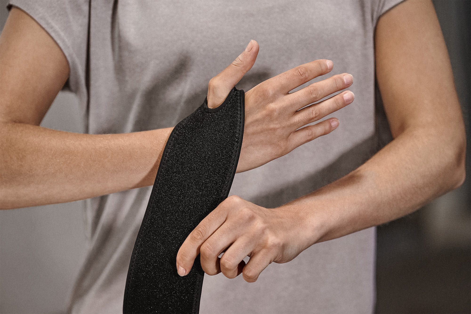 Protective Handgelenk-Bandage Schritt 1