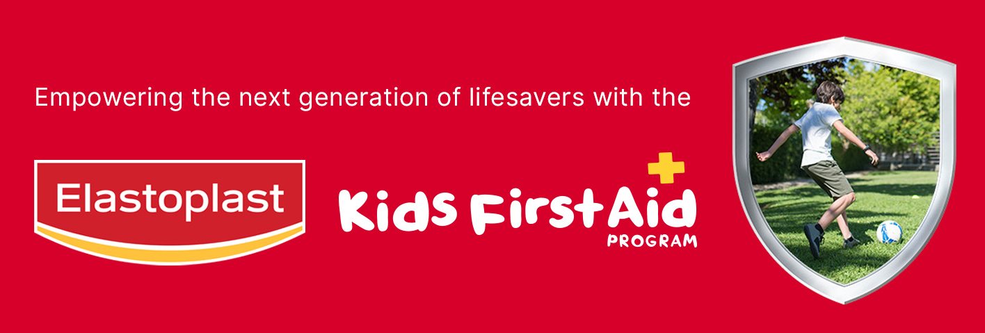 kids first aid program banner