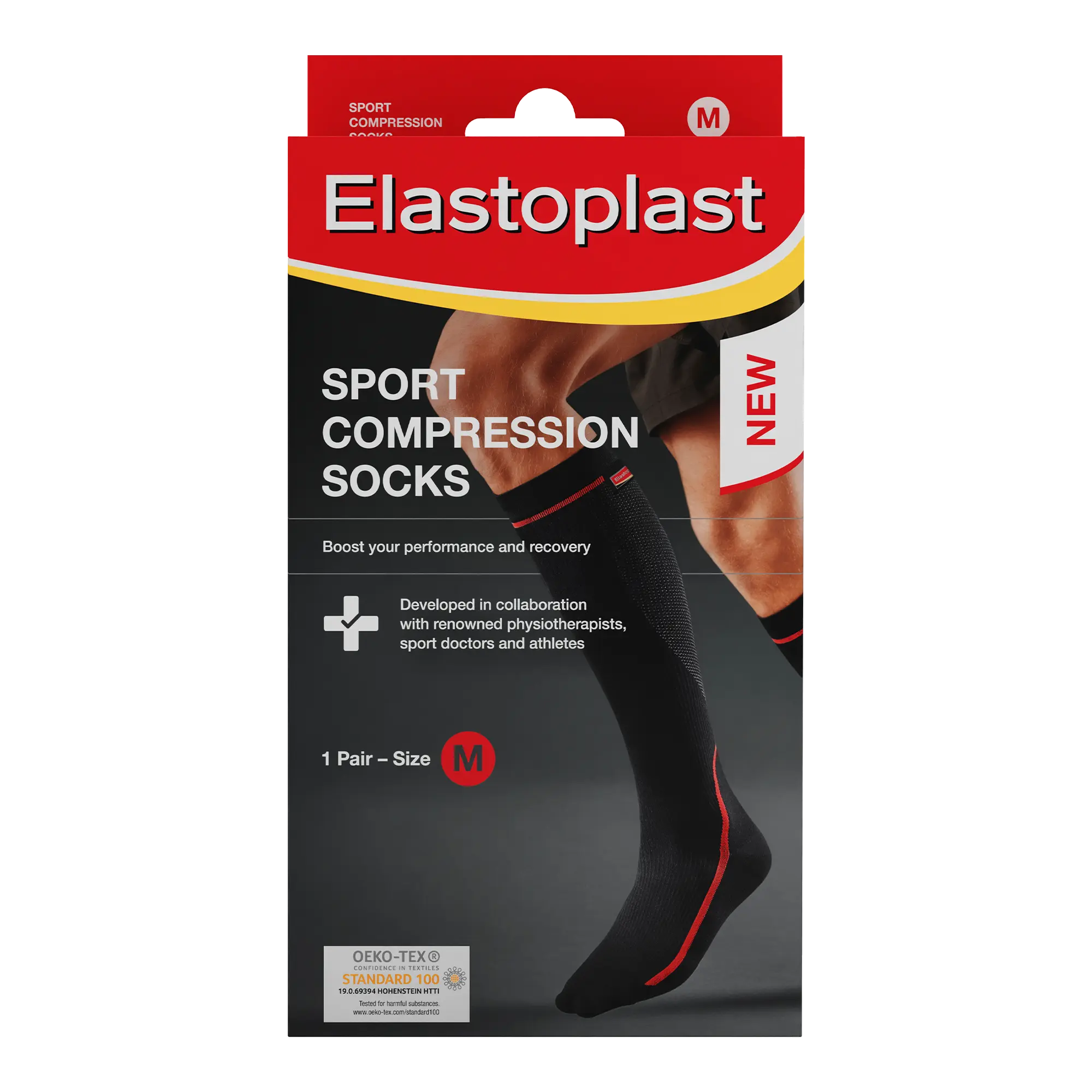 Leg Sleeve Calf Compression Sock Leg Stocking Football Socks No-Slip  Elastic New